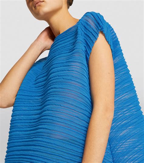 Pleats Please Issey Miyake pleated blouse